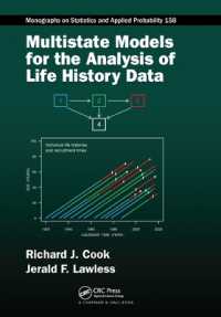 Multistate Models for the Analysis of Life History Data (Chapman & Hall/crc Monographs on Statistics and Applied Probability)