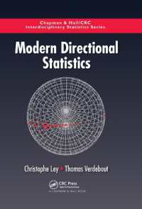 Modern Directional Statistics (Chapman & Hall/crc Interdisciplinary Statistics)