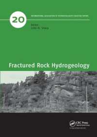 Fractured Rock Hydrogeology (Iah - Selected Papers on Hydrogeology)