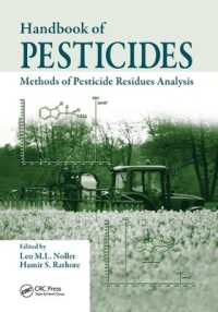 Handbook of Pesticides : Methods of Pesticide Residues Analysis