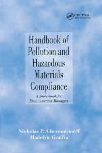 Handbook of Pollution and Hazardous Materials Compliance : A Sourcebook for Environmental Managers (Environmental Science & Pollution)