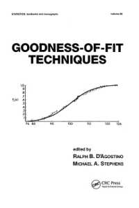 Goodness-of-Fit-Techniques (Statistics: a Series of Textbooks and Monographs)
