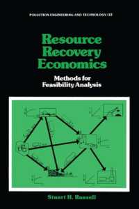 Resource Recovery Economics : Methods for Feasibility Analysis (Pollution Engineering and Technology)