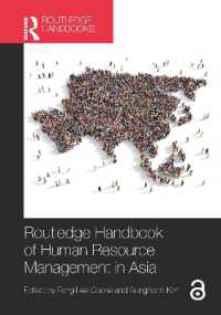 ラウトレッジ版　アジアの人的資源管理ハンドブック<br>Routledge Handbook of Human Resource Management in Asia