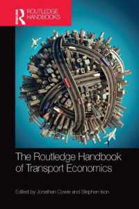 ラウトレッジ版　交通経済学ハンドブック<br>The Routledge Handbook of Transport Economics
