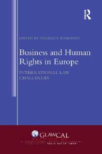 Business and Human Rights in Europe : International Law Challenges (Transnational Law and Governance)