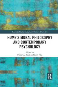 Hume's Moral Philosophy and Contemporary Psychology (Routledge Studies in Eighteenth-century Philosophy)