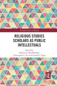 Religious Studies Scholars as Public Intellectuals (Routledge Studies in Religion)