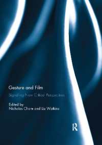 Gesture and Film : Signalling New Critical Perspectives