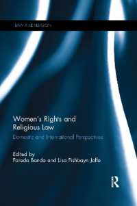 Women's Rights and Religious Law : Domestic and International Perspectives (Law and Religion)
