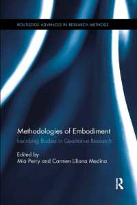 Methodologies of Embodiment : Inscribing Bodies in Qualitative Research (Routledge Advances in Research Methods)