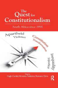 The Quest for Constitutionalism : South Africa since 1994