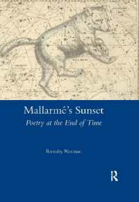 Mallarme's Sunset : Poetry at the End of Time