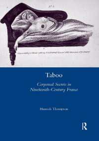 Taboo : Corporeal Secrets in Nineteenth-century France