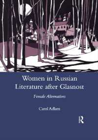 A Tradition of Infringement : Women in Russian Literature after Glasnost