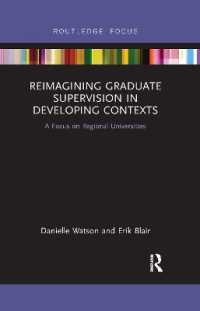Reimagining Graduate Supervision in Developing Contexts : A Focus on Regional Universities