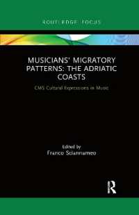 Musicians' Migratory Patterns: The Adriatic Coasts (Cms Cultural Expressions in Music)