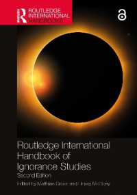 ラウトレッジ版　無知の学際的研究ハンドブック（第２版）<br>Routledge International Handbook of Ignorance Studies (Routledge International Handbooks) （2ND）