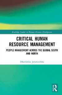 Critical Human Resource Management : People Management Across the Global South and North (Routledge Studies in Human Resource Development)