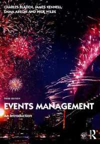 イベント管理入門（第３版）<br>Events Management : An Introduction （3RD）