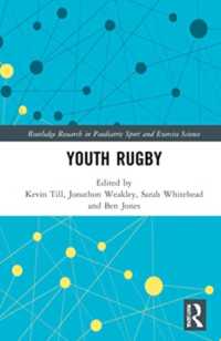 Youth Rugby (Routledge Research in Paediatric Sport and Exercise Science)