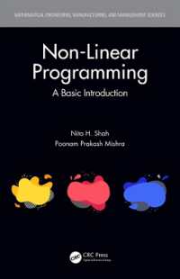 Non-Linear Programming : A Basic Introduction (Mathematical Engineering, Manufacturing, and Management Sciences)