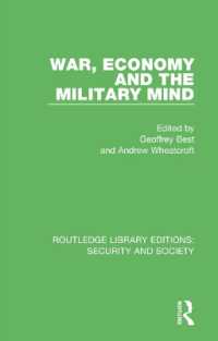 War, Economy and the Military Mind (Routledge Library Editions: Security and Society)
