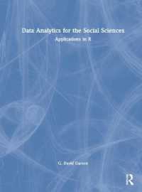 社会科学のためのＲデータ分析法<br>Data Analytics for the Social Sciences : Applications in R