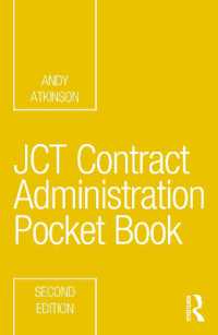 JCT Contract Administration Pocket Book (Routledge Pocket Books) （2ND）