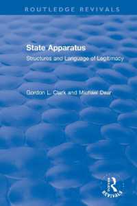 State Apparatus : Structures and Language of Legitimacy (Routledge Revivals)