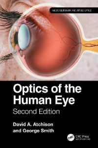 人間の眼の光学（第２版）<br>Optics of the Human Eye (Multidisciplinary and Applied Optics) （2ND）