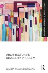 Architecture's Disability Problem (Routledge Research in Architecture)