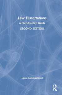 法学部生のための論文の書き方（第２版）<br>Law Dissertations : A Step-by-Step Guide （2ND）
