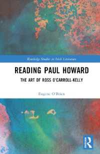 Reading Paul Howard : The Art of Ross O'Carroll-Kelly (Routledge Studies in Irish Literature)