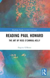 Reading Paul Howard : The Art of Ross O'Carroll-Kelly (Routledge Studies in Irish Literature)