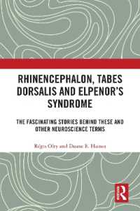Rhinencephalon, Tabes dorsalis and Elpenor's Syndrome : The Fascinating Stories Behind These and Other Neuroscience Terms