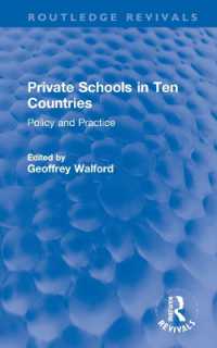 Private Schools in Ten Countries : Policy and Practice (Routledge Revivals)