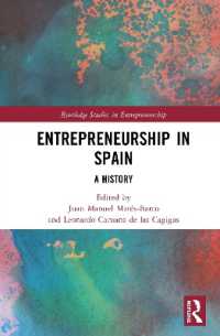 Entrepreneurship in Spain : A History (Routledge Studies in Entrepreneurship)