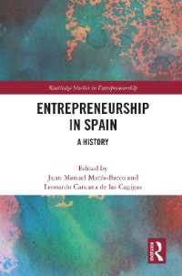 Entrepreneurship in Spain : A History (Routledge Studies in Entrepreneurship)