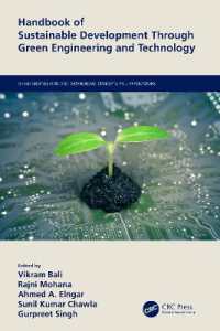 Handbook of Sustainable Development through Green Engineering and Technology (Green Engineering and Technology)