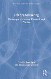 Charity Marketing : Contemporary Issues, Research and Practice (Routledge Studies in Marketing)
