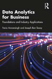 ビジネスのためのデータ分析：基礎と産業的応用<br>Data Analytics for Business : Foundations and Industry Applications