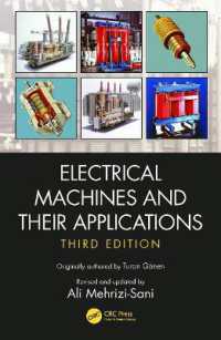 電子機器とその応用（第３版）<br>Electrical Machines and Their Applications （3RD）