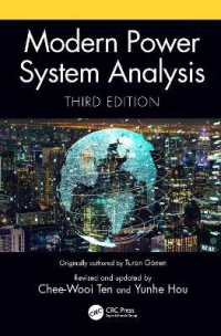 現代電力システム解析（第３版）<br>Modern Power System Analysis （3RD）