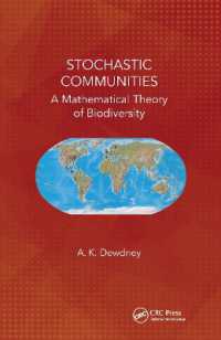 Stochastic Communities : A Mathematical Theory of Biodiversity