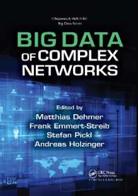 Big Data of Complex Networks (Chapman & Hall/crc Big Data Series)
