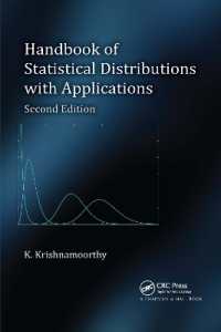 Handbook of Statistical Distributions with Applications (Statistics: a Series of Textbooks and Monographs) （2ND）