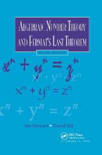 Algebraic Number Theory and Fermat's Last Theorem （4TH）