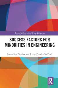 Success Factors for Minorities in Engineering (Routledge Research in Higher Education)