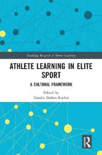 Athlete Learning in Elite Sport : A Cultural Framework (Routledge Research in Sports Coaching)